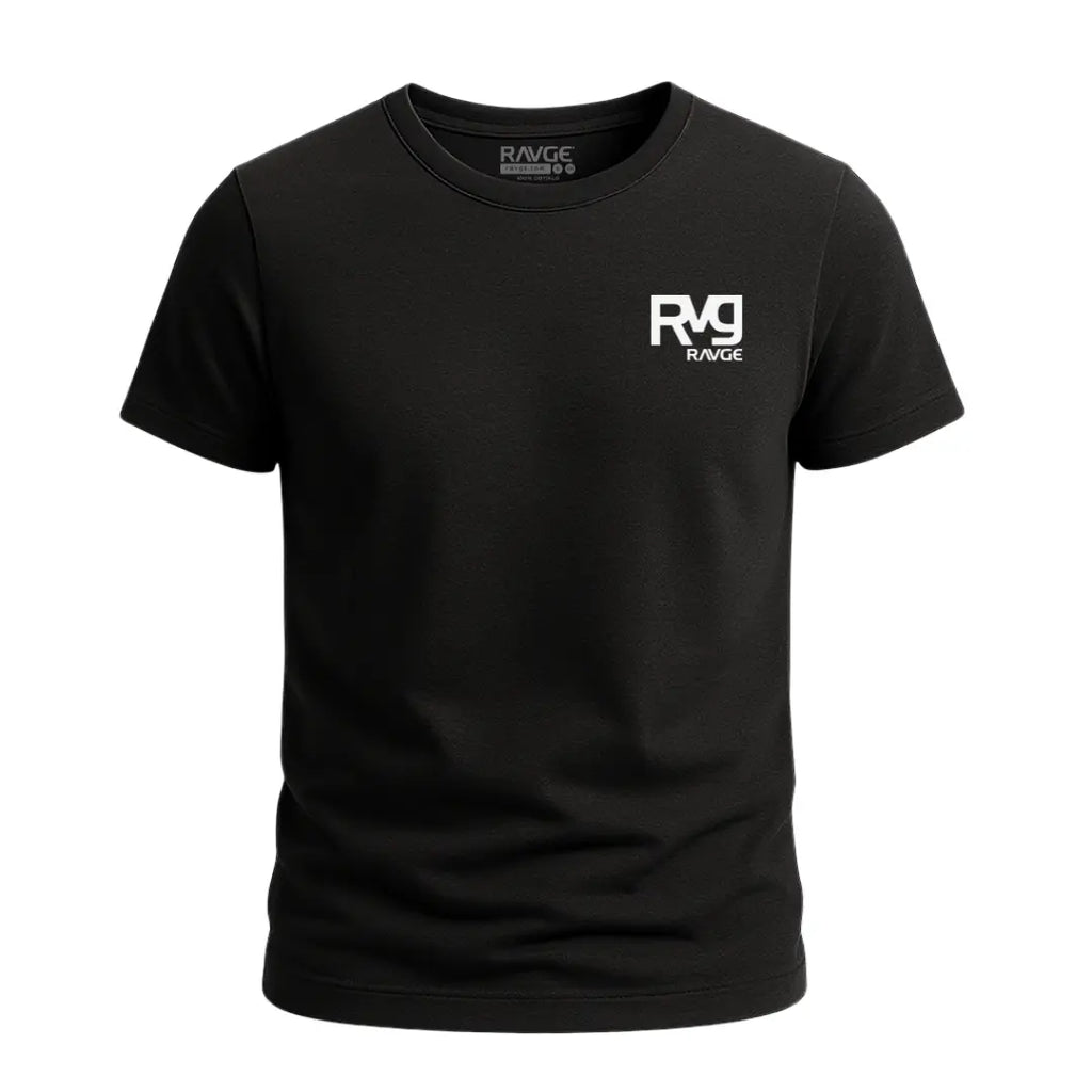 Playera RAVGE Brazilian Jiu Jitsu con grafico bjj bones edition, disenada para entrenamiento y uso urbano.