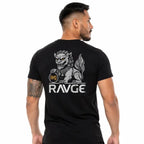 Modelo usando Playera RVG™ Lion Fu – Streetwear de artes marciales México

