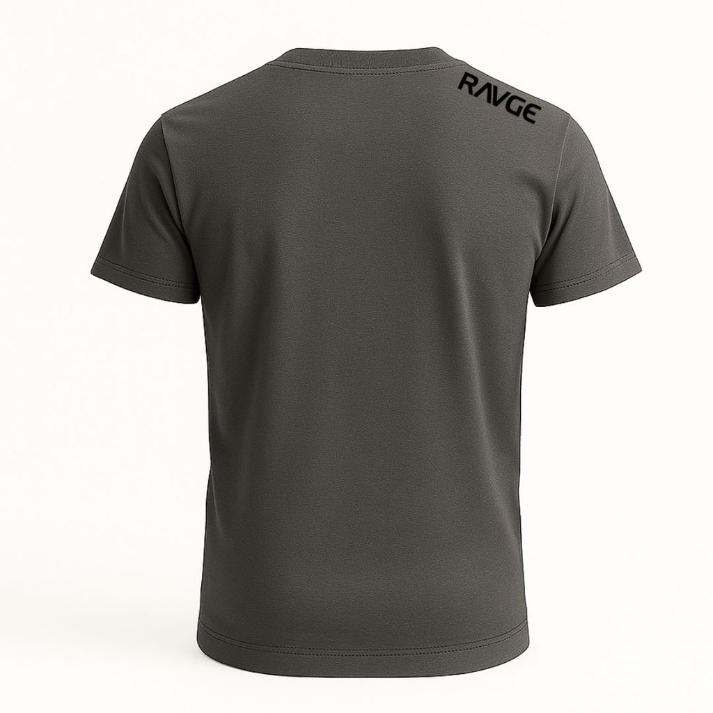 Playera RAVGE Mixed Martial Arts core edition con tipografia frontal, disenada para entrenamiento y uso urbano.