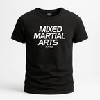 Playera RAVGE Mixed Martial Arts core edition con tipografia frontal, disenada para entrenamiento y uso urbano.